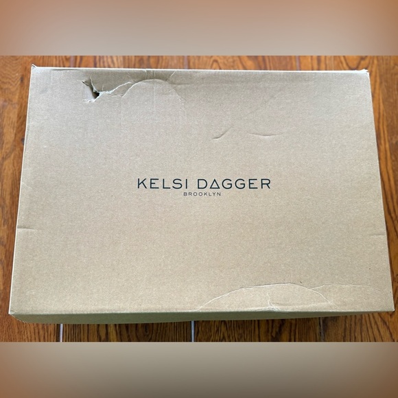 🆕 Kelsi Dagger Suede Over-the-Knee Boots - Logan - Chestnut - Oil Cow Suede - Picture 15 of 16